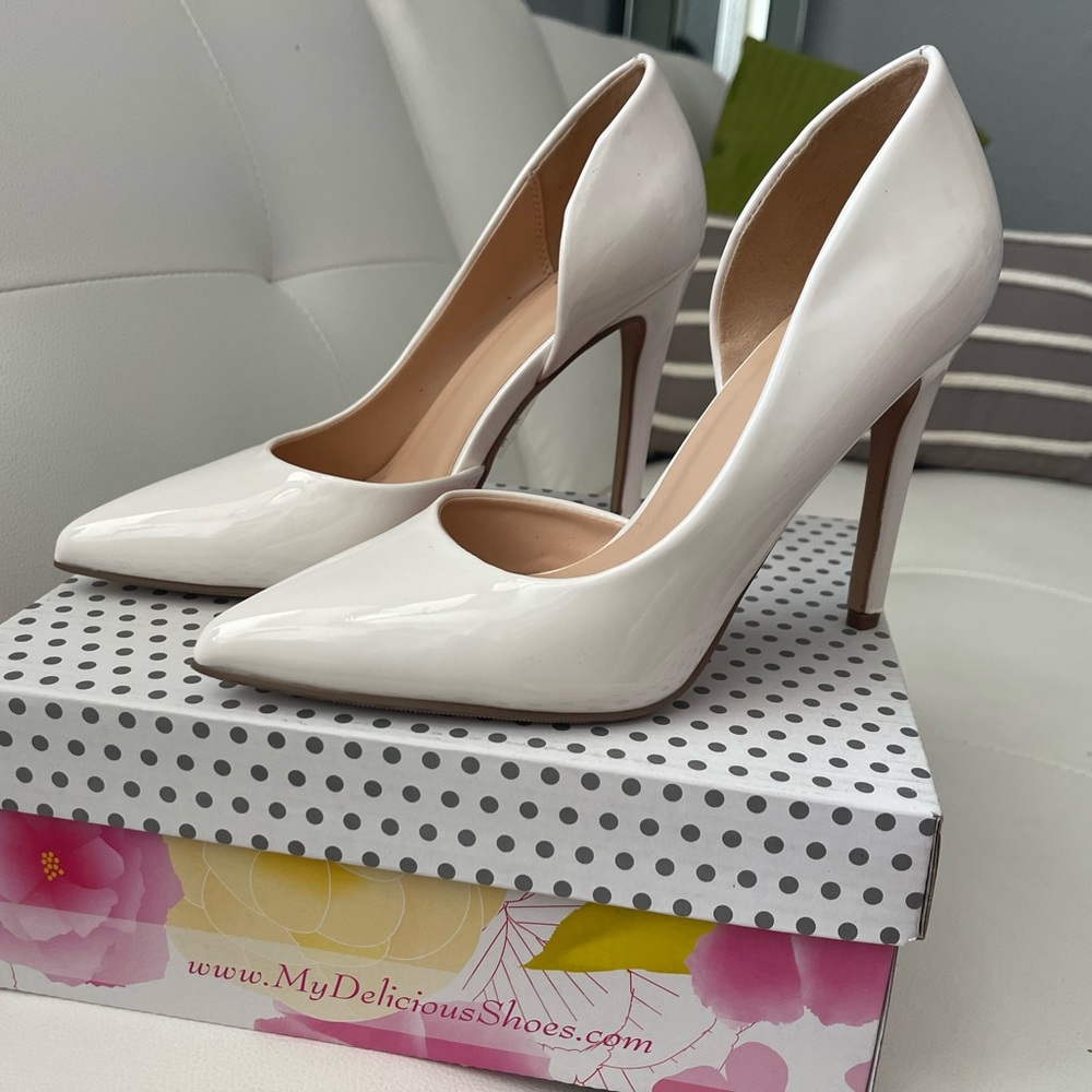 white heels